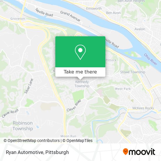 Ryan Automotive map