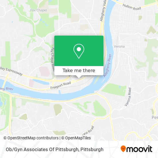 Ob / Gyn Associates Of Pittsburgh map