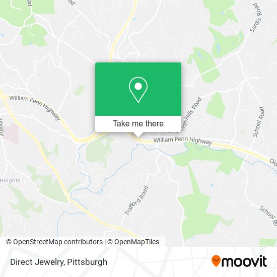 Mapa de Direct Jewelry