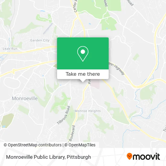 Monroeville Public Library map