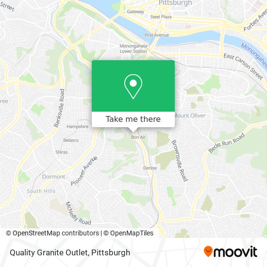 Quality Granite Outlet map