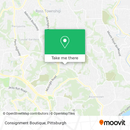 Consignment Boutique map