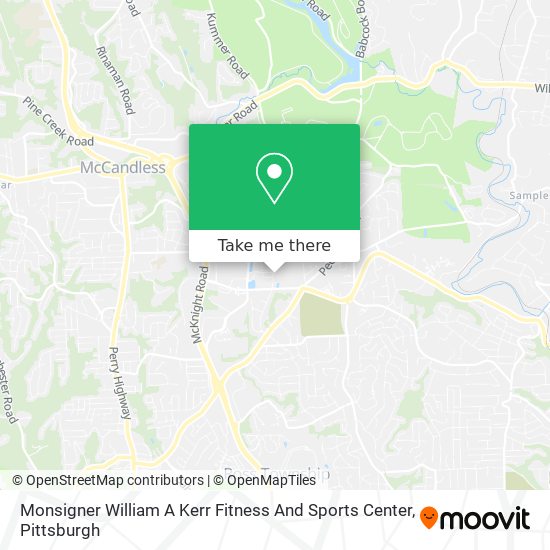 Mapa de Monsigner William A Kerr Fitness And Sports Center