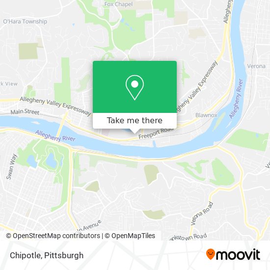 Mapa de Chipotle