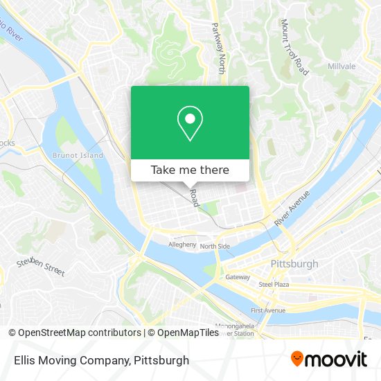 Mapa de Ellis Moving Company