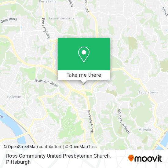 Mapa de Ross Community United Presbyterian Church