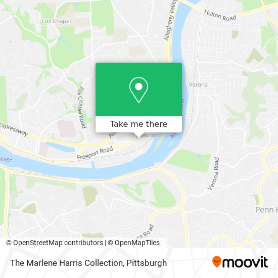 The Marlene Harris Collection map