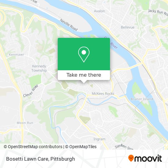 Bosetti Lawn Care map