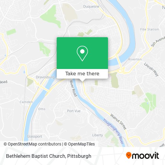 Bethlehem Baptist Church map