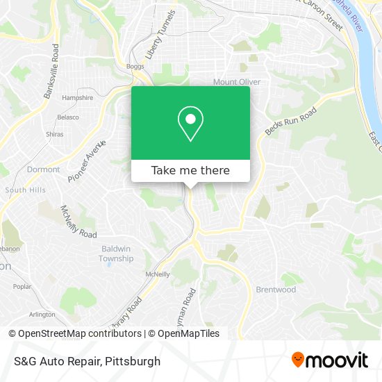 S&G Auto Repair map