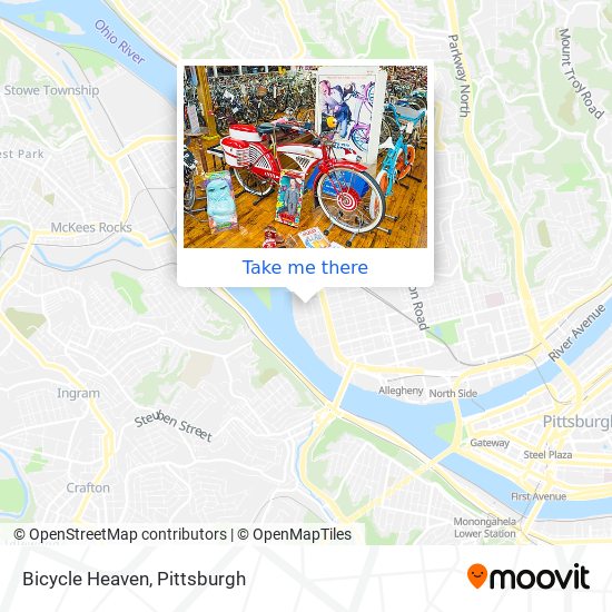 Mapa de Bicycle Heaven