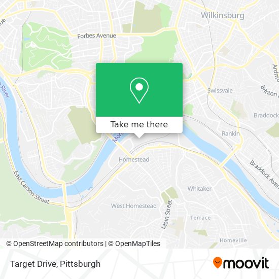 Target Drive map