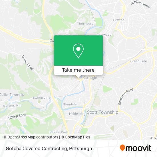Gotcha Covered Contracting map