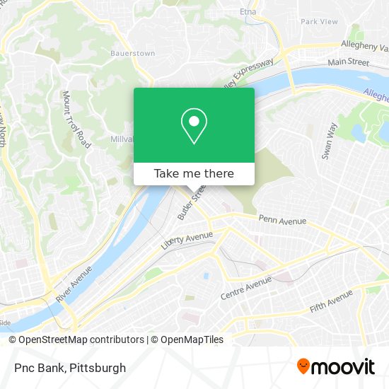 Pnc Bank map