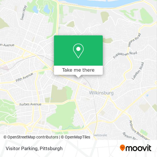 Visitor Parking map