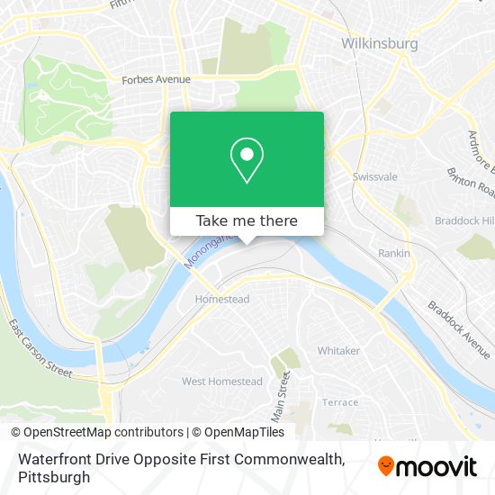 Mapa de Waterfront Drive Opposite First Commonwealth