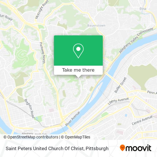 Saint Peters United Church Of Christ map