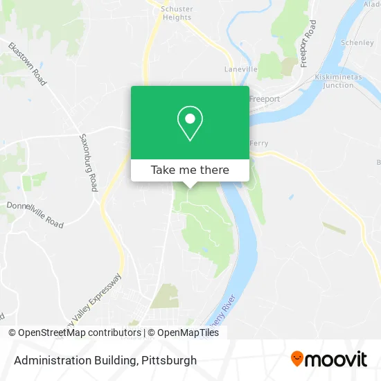 Administration Building map