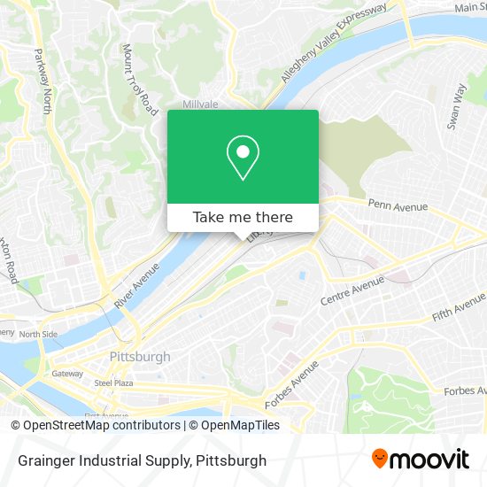 Grainger Industrial Supply map