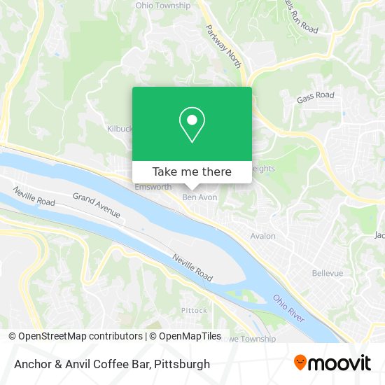 Anchor & Anvil Coffee Bar map