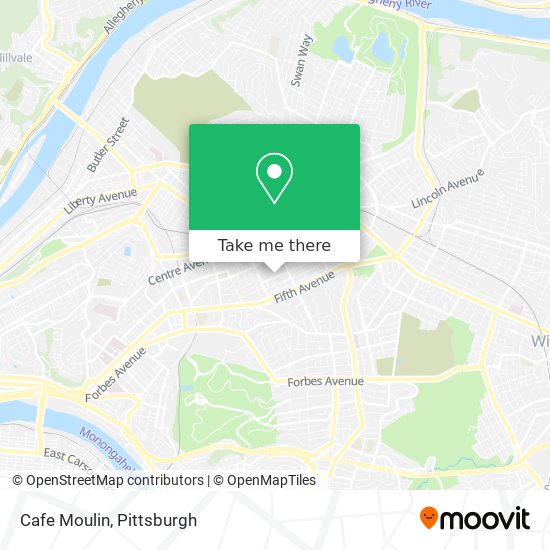 Mapa de Cafe Moulin