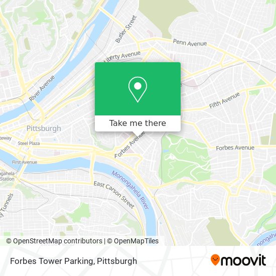 Forbes Tower Parking map