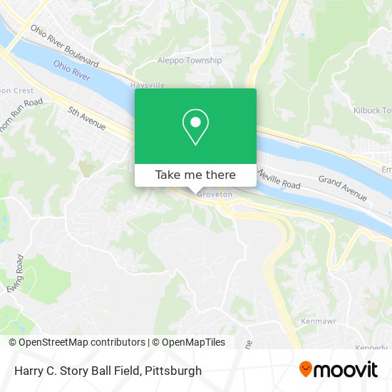 Mapa de Harry C. Story Ball Field