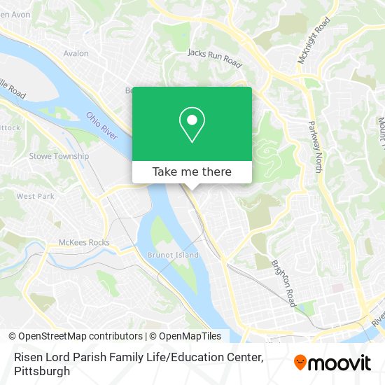 Risen Lord Parish Family Life / Education Center map