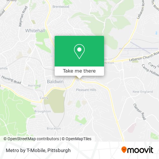 Metro by T-Mobile map