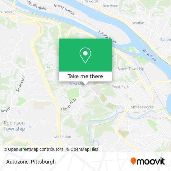 Autozone map