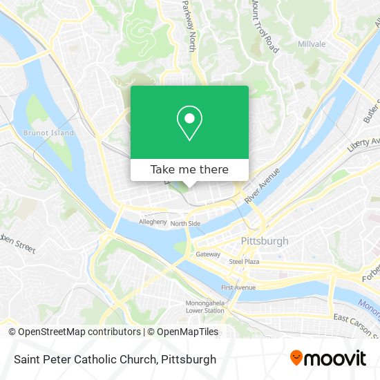 Mapa de Saint Peter Catholic Church