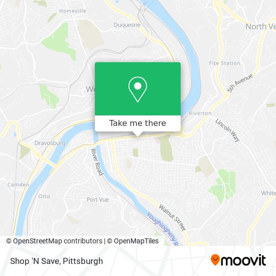 Mapa de Shop 'N Save