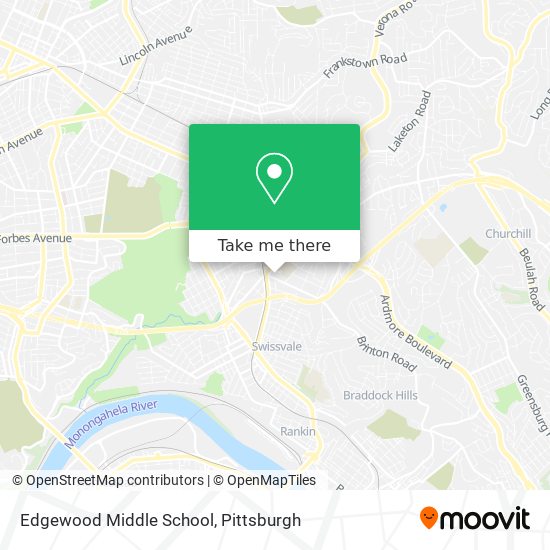 Mapa de Edgewood Middle School