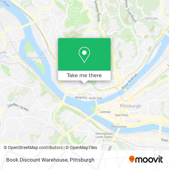 Mapa de Book Discount Warehouse