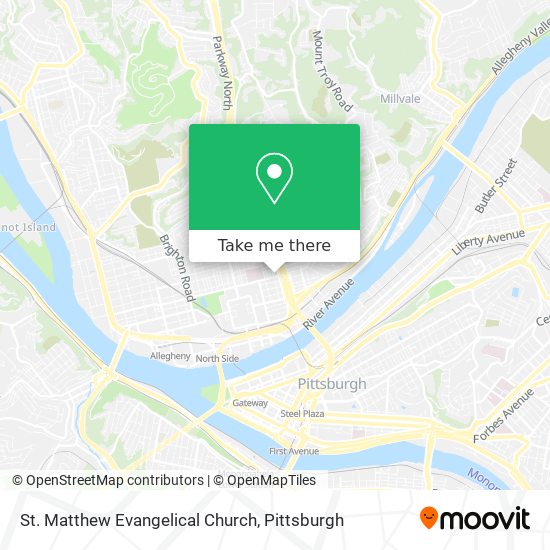 St. Matthew Evangelical Church map