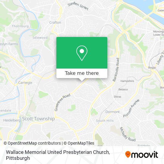 Mapa de Wallace Memorial United Presbyterian Church