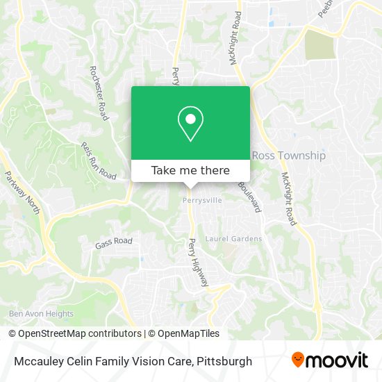 Mapa de Mccauley Celin Family Vision Care