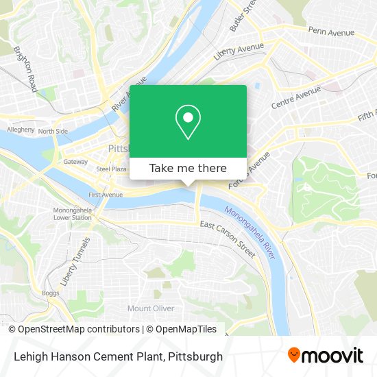 Lehigh Hanson Cement Plant map