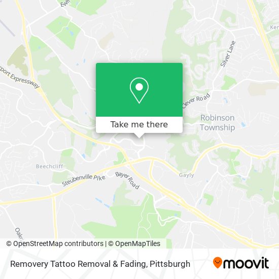 Removery Tattoo Removal & Fading map