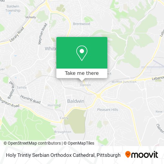 Mapa de Holy Trintiy Serbian Orthodox Cathedral