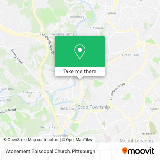 Atonement Episcopal Church map