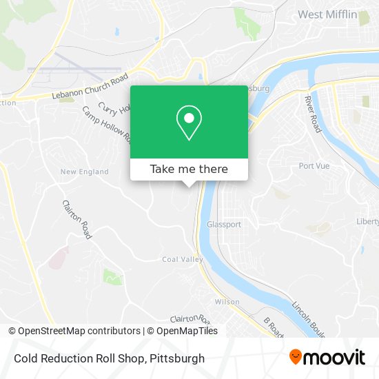 Cold Reduction Roll Shop map