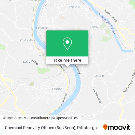 Chemical Recovery Offices (3cr / 3edc) map