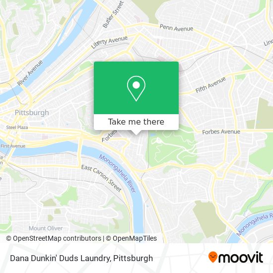 Dana Dunkin' Duds Laundry map