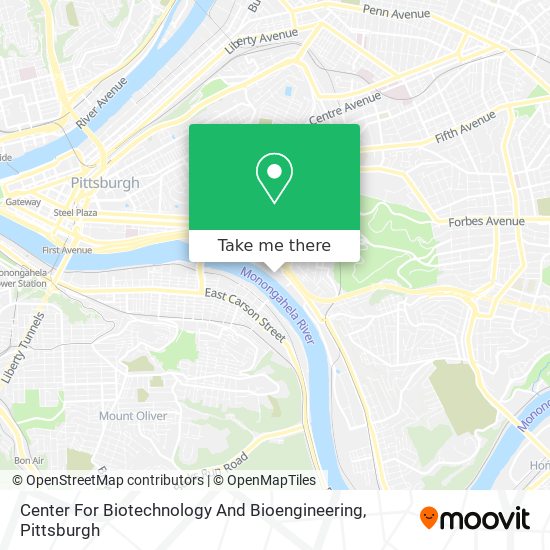 Mapa de Center For Biotechnology And Bioengineering