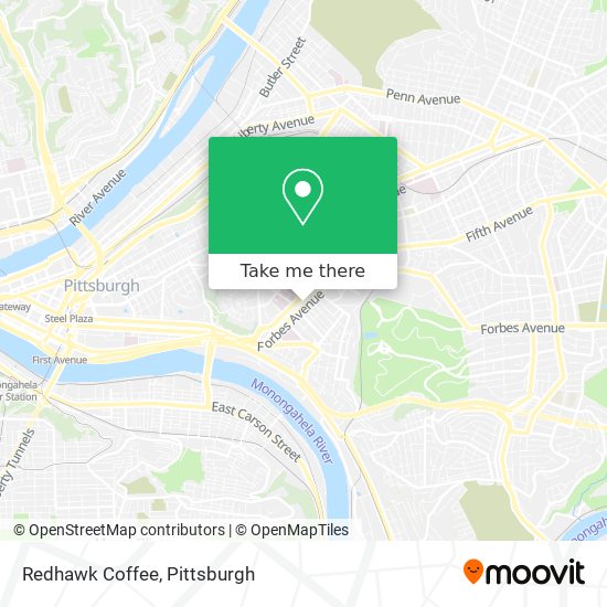 Redhawk Coffee map