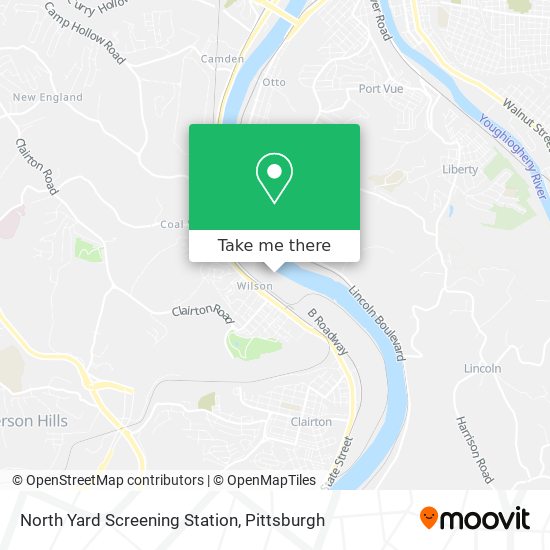 Mapa de North Yard Screening Station