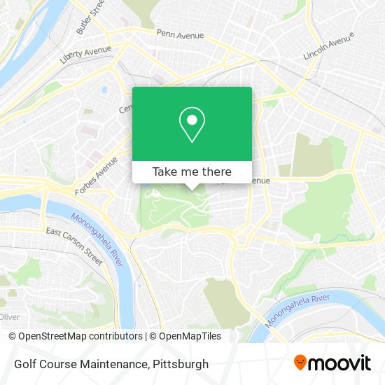 Mapa de Golf Course Maintenance