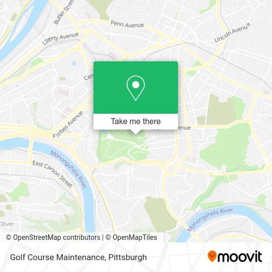 Golf Course Maintenance map