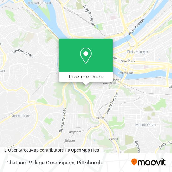 Chatham Village Greenspace map